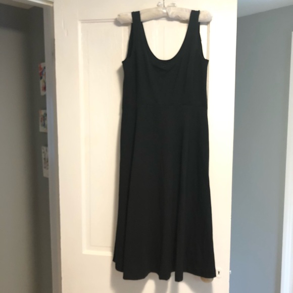 Anthropologie Dresses & Skirts - Anthropologie | Maeve black tank midi dress NWT S